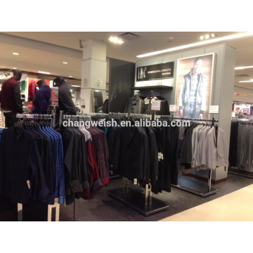 men metal clothing display racks